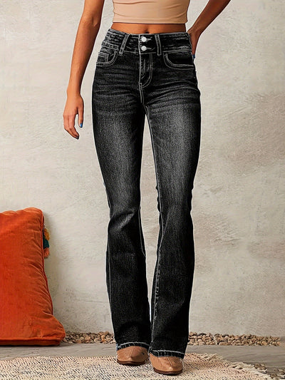 Anne™ | Højtaljede flared jeans