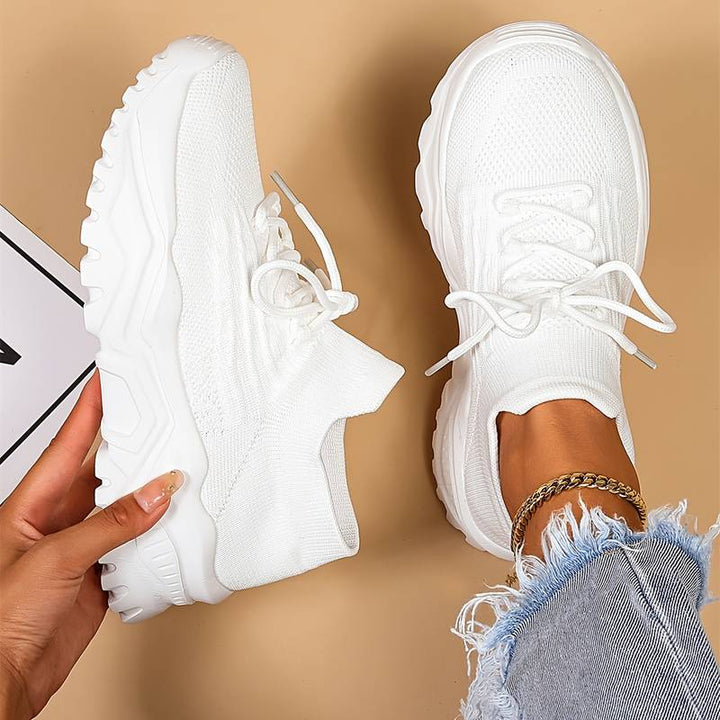 Sandra | Åndbare Strikkede Sneakers