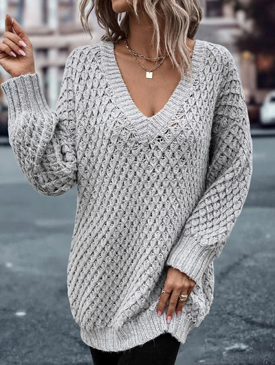 Katrine I V-hals sweater