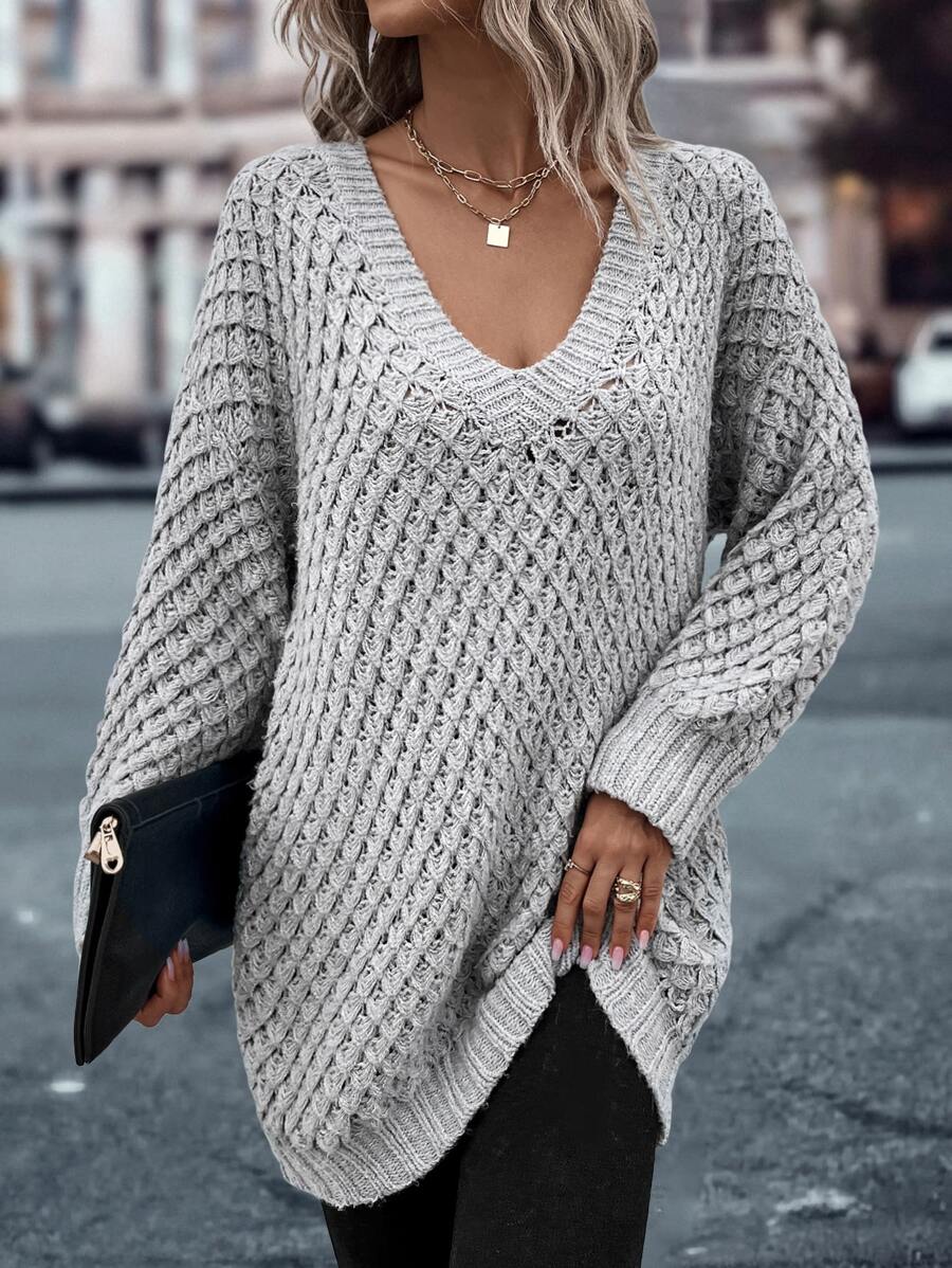 Katrine I V-hals sweater