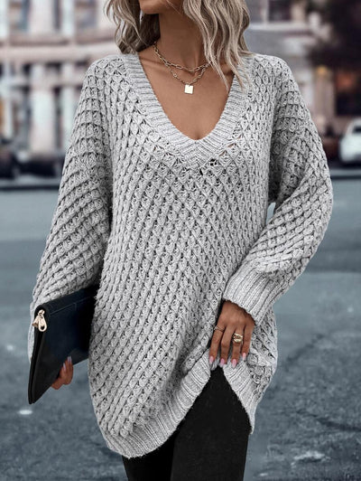 Katrine I V-hals sweater