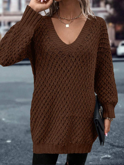 Katrine I V-hals sweater