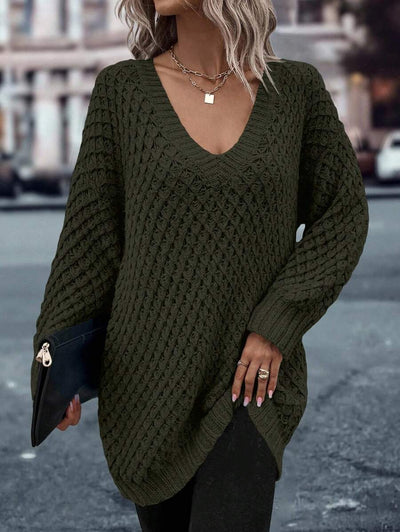 Katrine I V-hals sweater