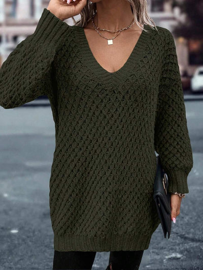 Katrine I V-hals sweater