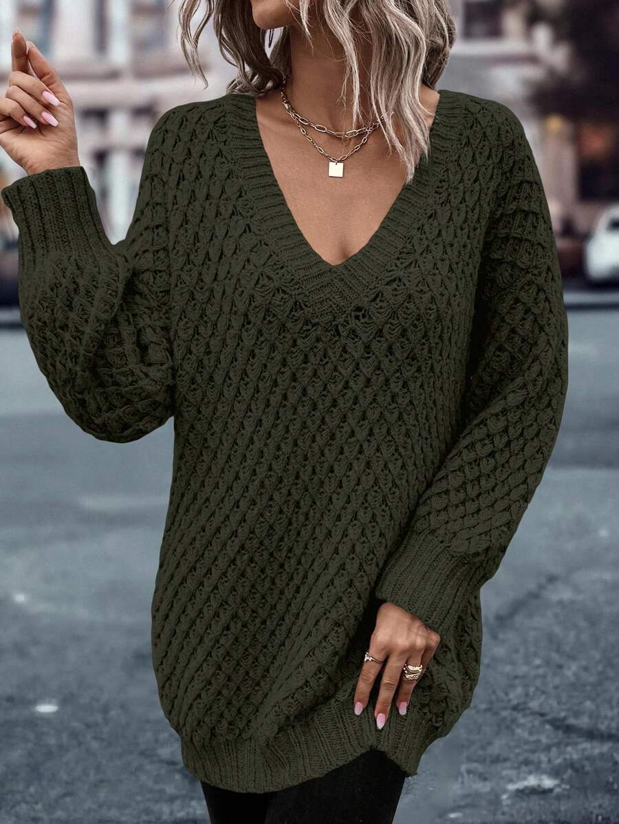 Katrine I V-hals sweater