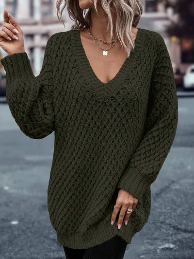 Katrine I V-hals sweater