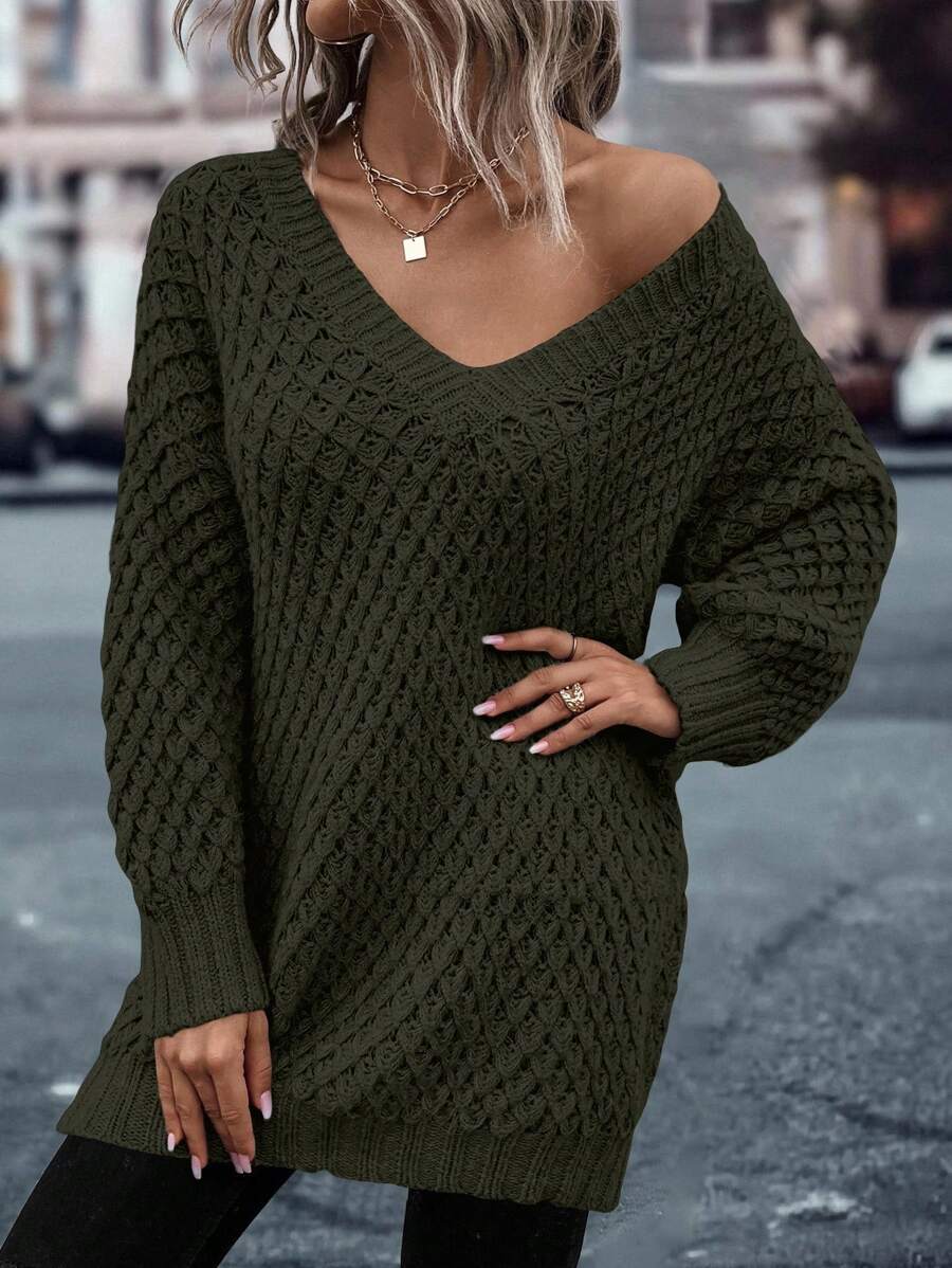 Katrine I V-hals sweater