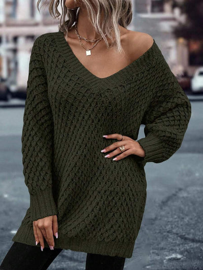 Katrine I V-hals sweater