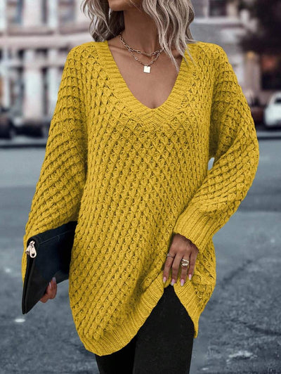 Katrine I V-hals sweater