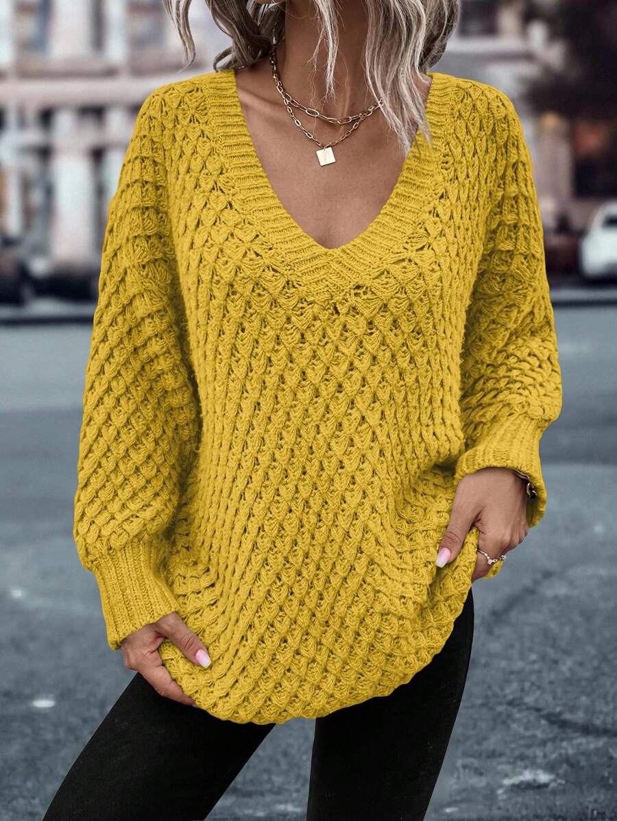 Katrine I V-hals sweater