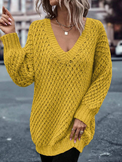 Katrine I V-hals sweater