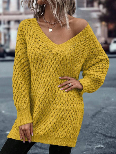 Katrine I V-hals sweater