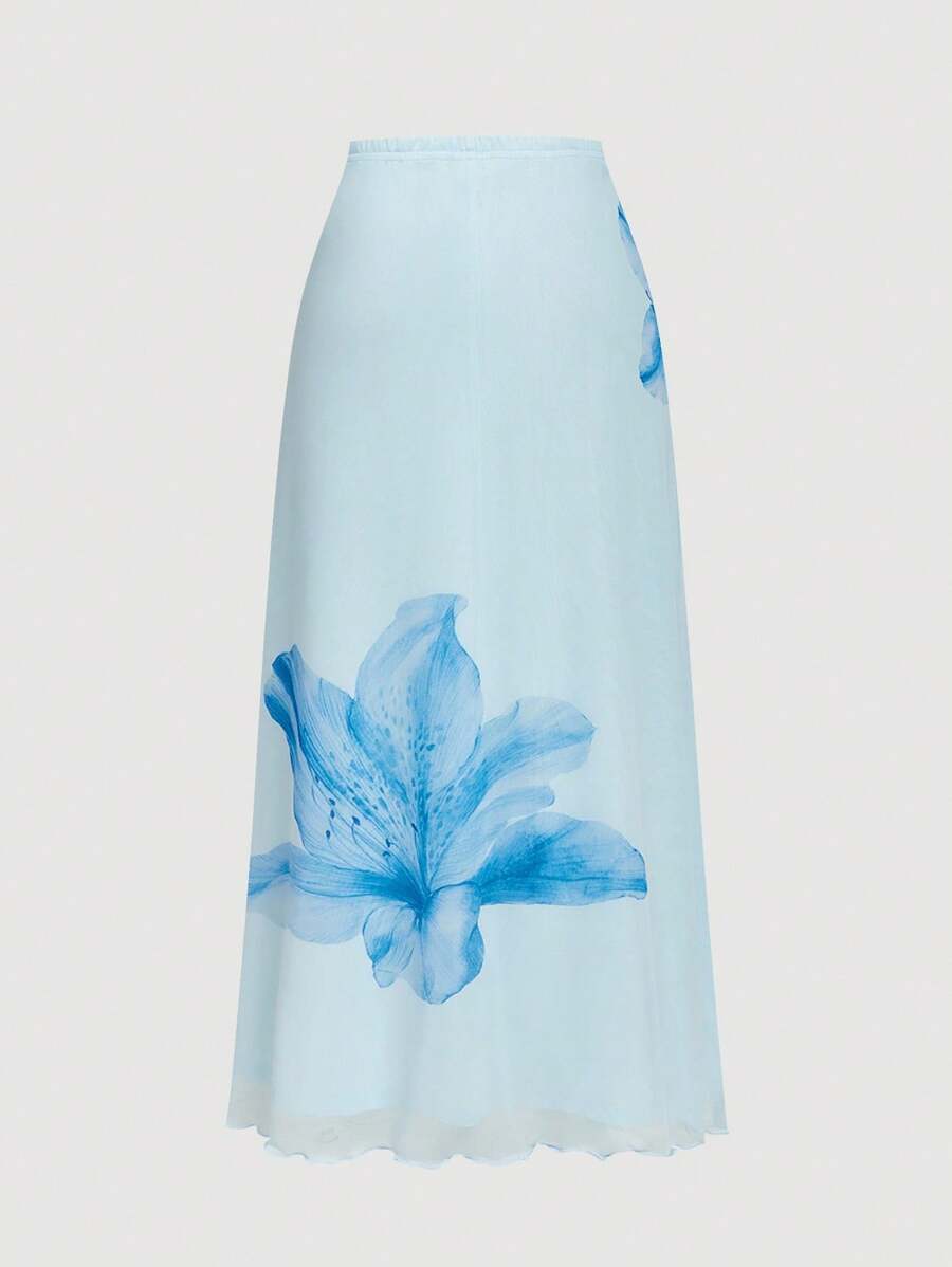 Sarah I Blomsterkjole