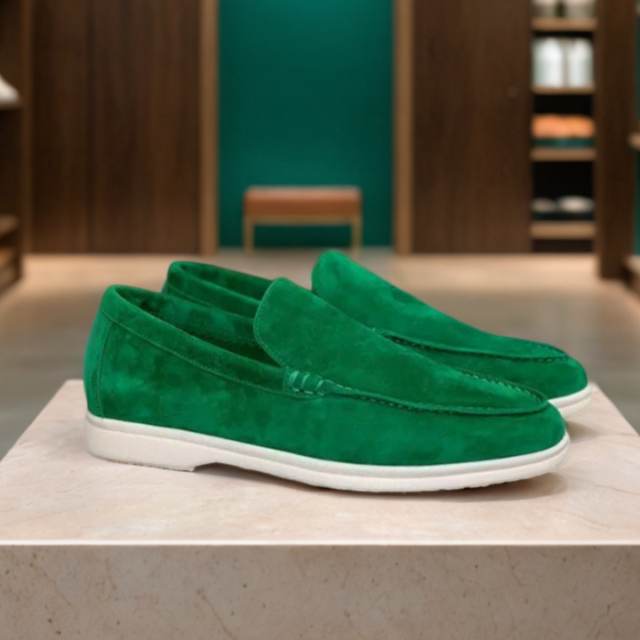 Elvy | Stilfulde Suede Loafers