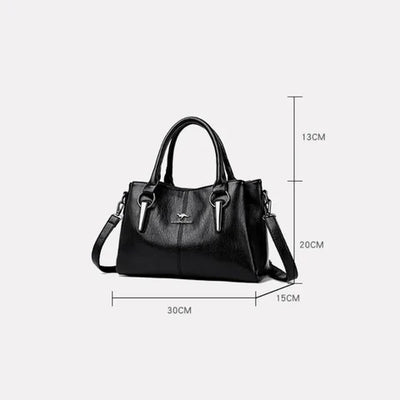 Kaja™ | Blødt læder crossbody taske