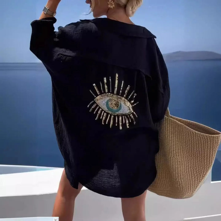 Helga | Stilfuld Oversized Skjorte