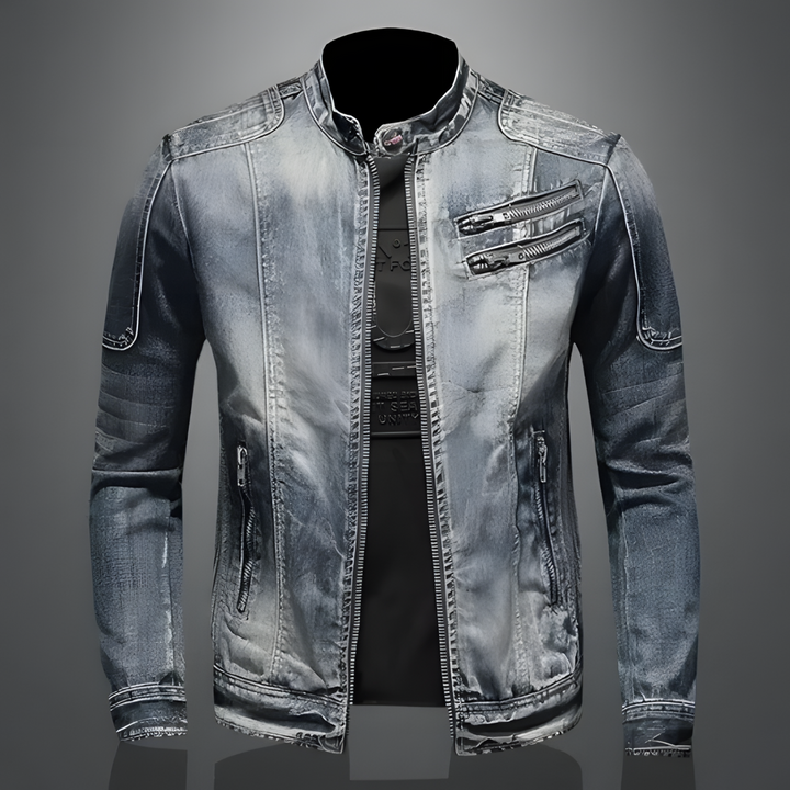 Thad | Rå Bikerjakke med Stil