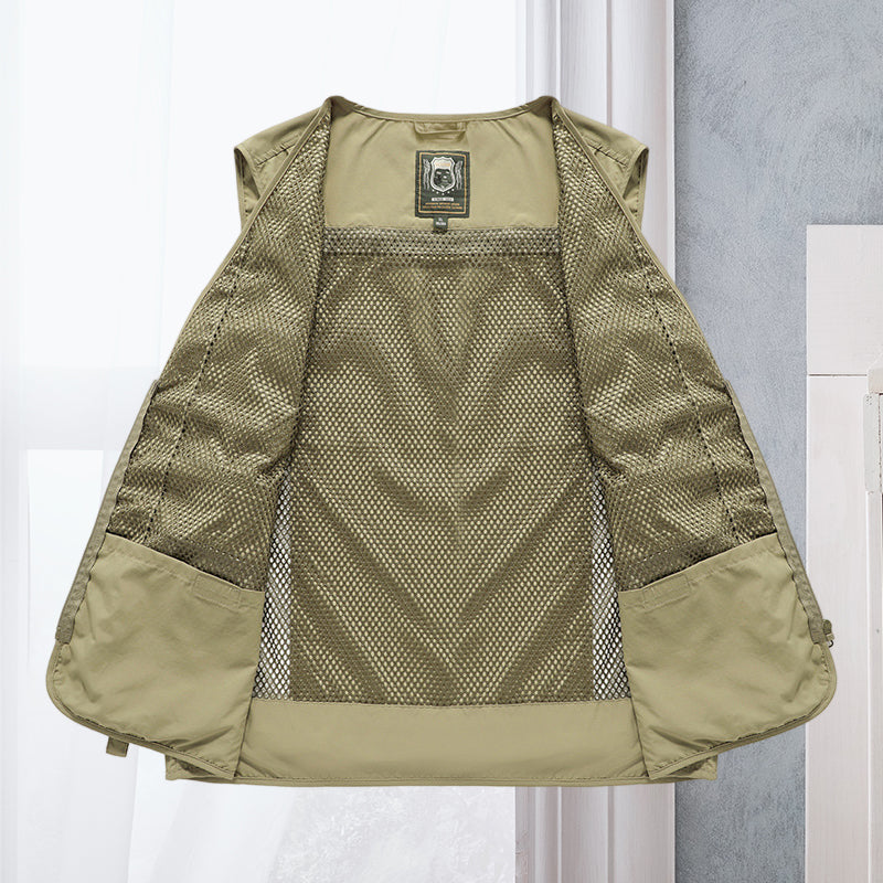 Marius | Utility Multi-lomme Vest