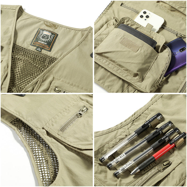 Marius | Utility Multi-lomme Vest
