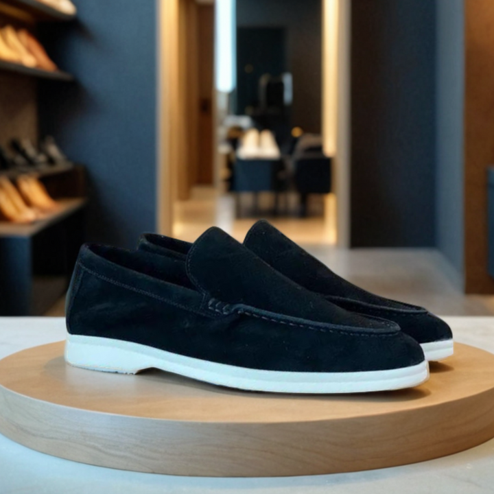 Elvy | Stilfulde Suede Loafers