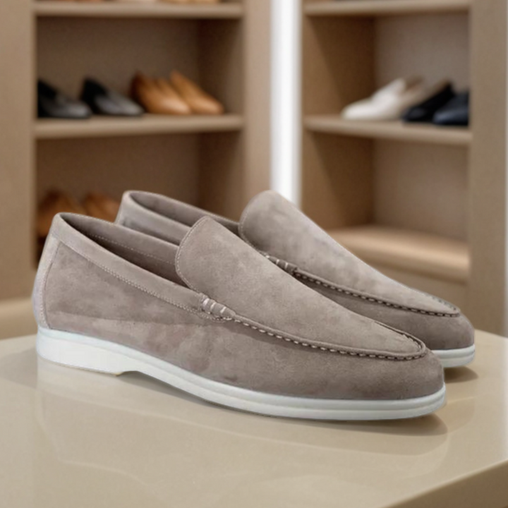 Elvy | Stilfulde Suede Loafers