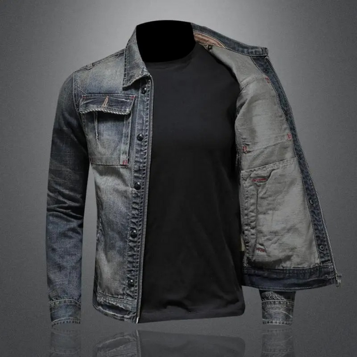 Andre | Stilig Denimjakke