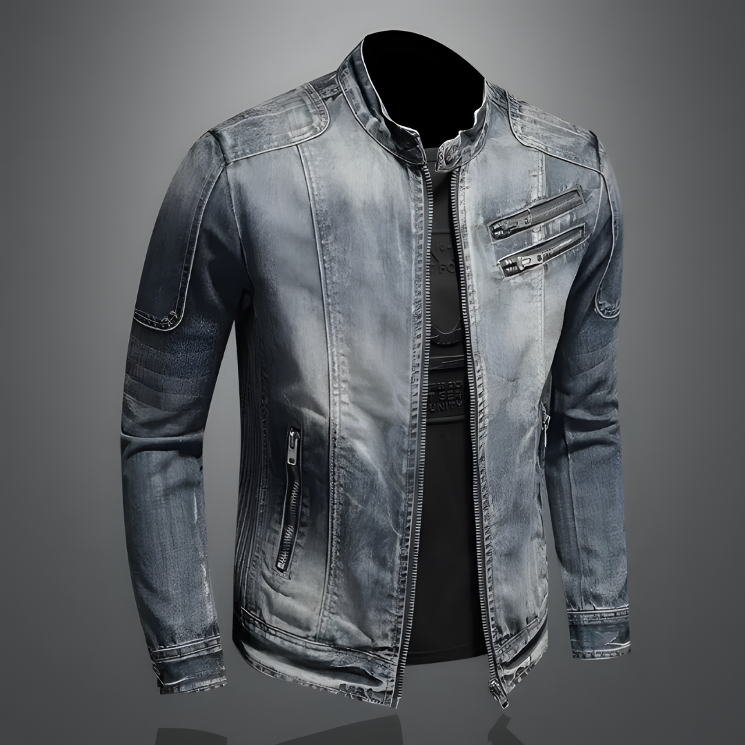 Thad | Rå Bikerjakke med Stil