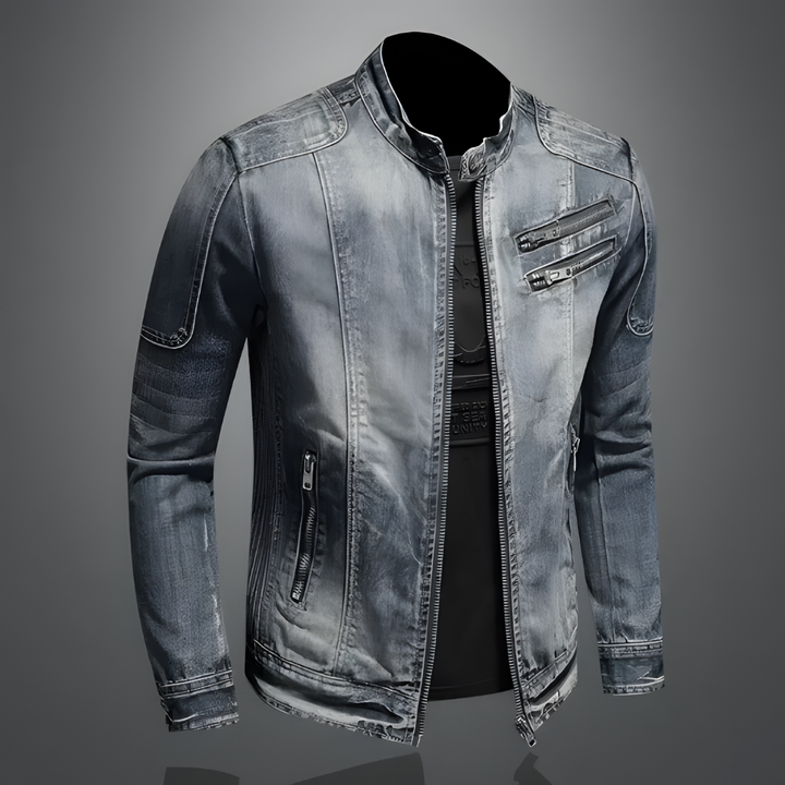 Thad | Rå Bikerjakke med Stil