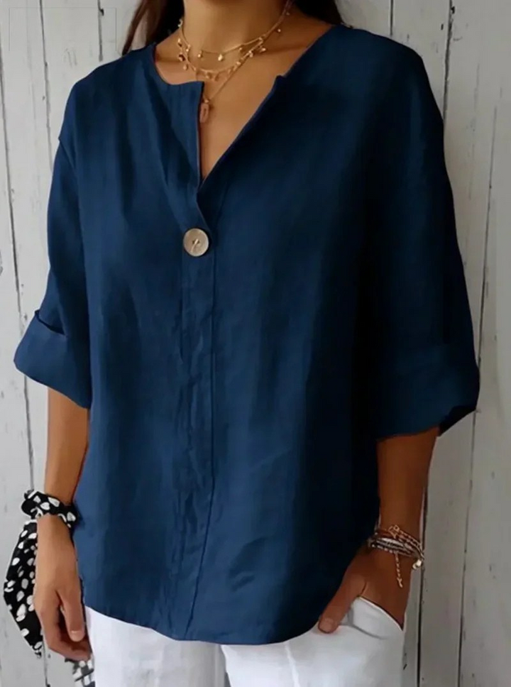 Nona | Stilfuld skjorte med knapper