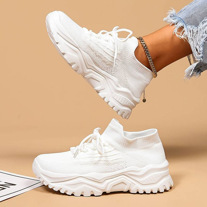 Sandra | Åndbare Strikkede Sneakers