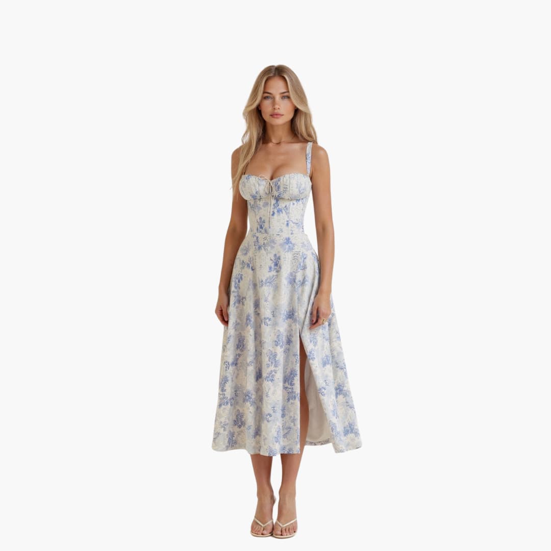 Stella | Kvinders Let Flowy Midi Kjole