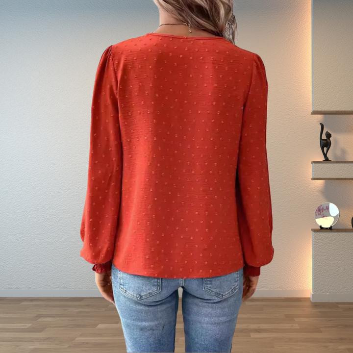 Fanny | Blondebroderet Top