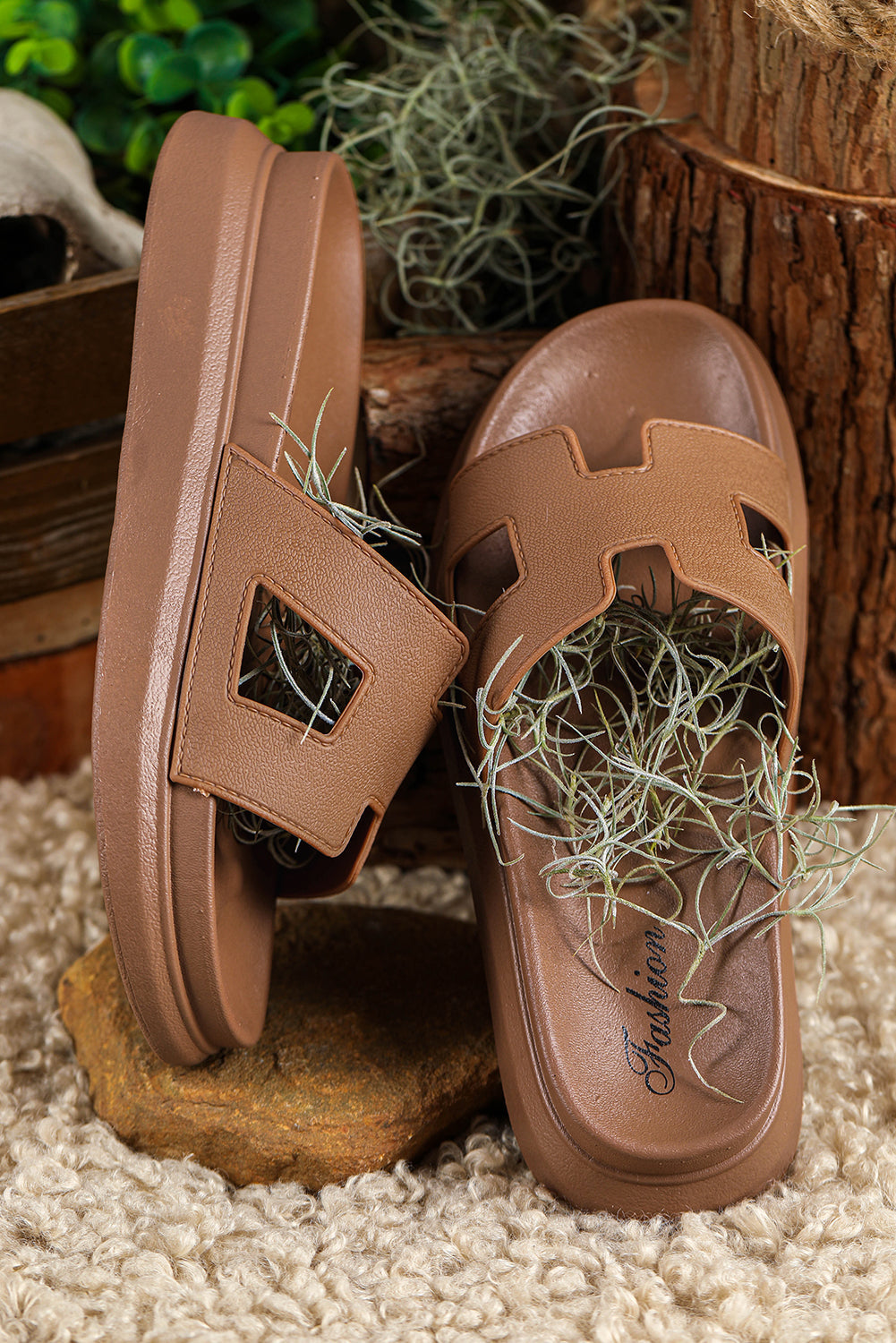 Nandine | Kvinders Sandaler med Blokdesign