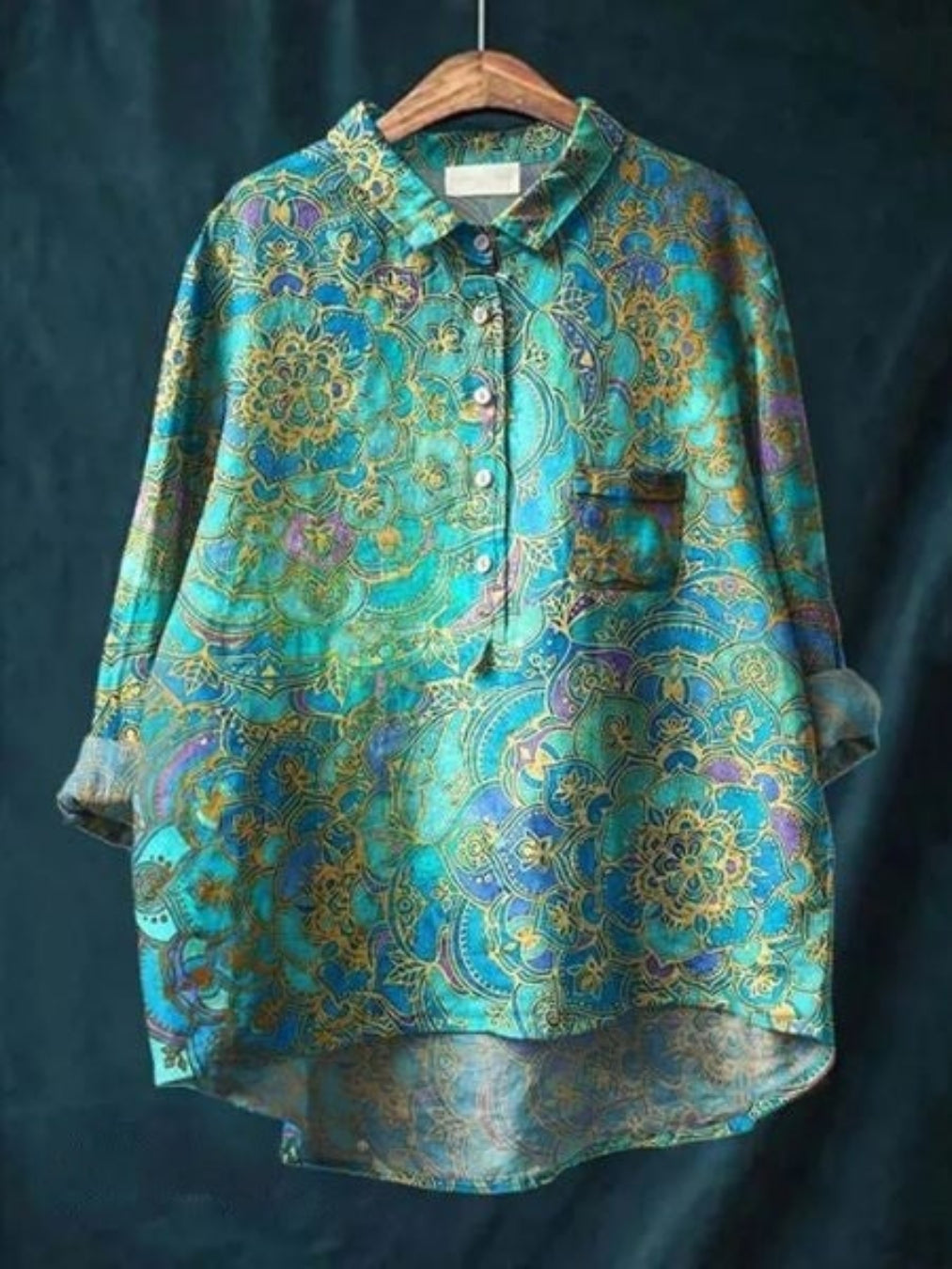 Anne® | Elegant bluse med blomsterprint