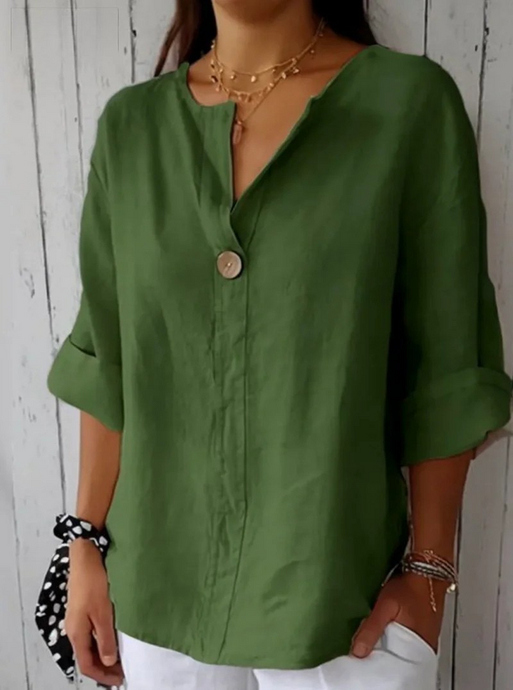 Nona | Stilfuld skjorte med knapper