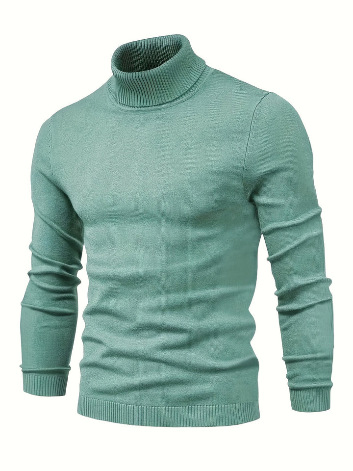 Jens | Stilfuld rullekravesweater