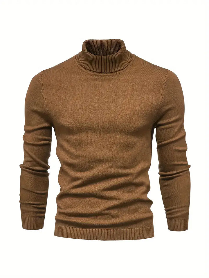 Jens | Stilfuld rullekravesweater