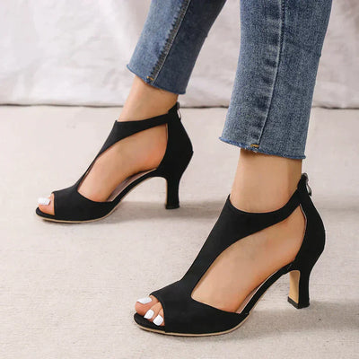 Gudrun | Stilige Peep-Toe Hæler
