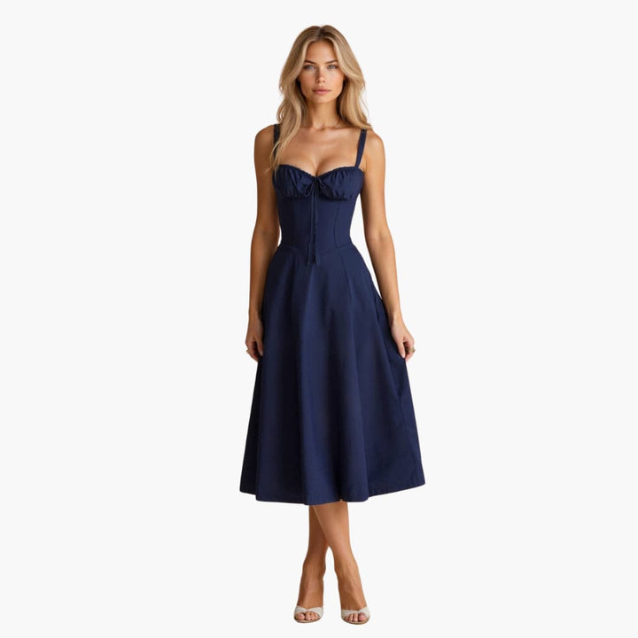 Stella | Kvinders Let Flowy Midi Kjole