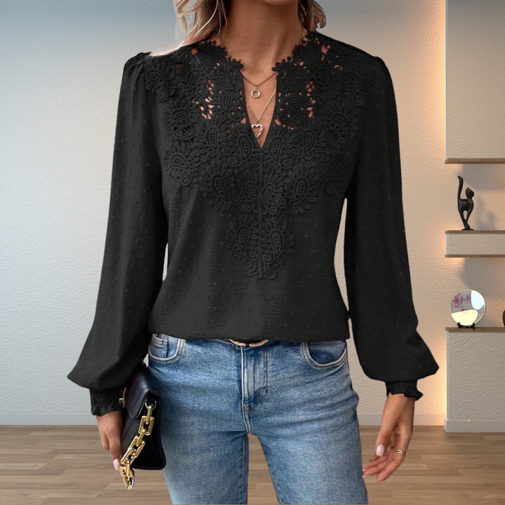 Fanny | Blondebroderet Top