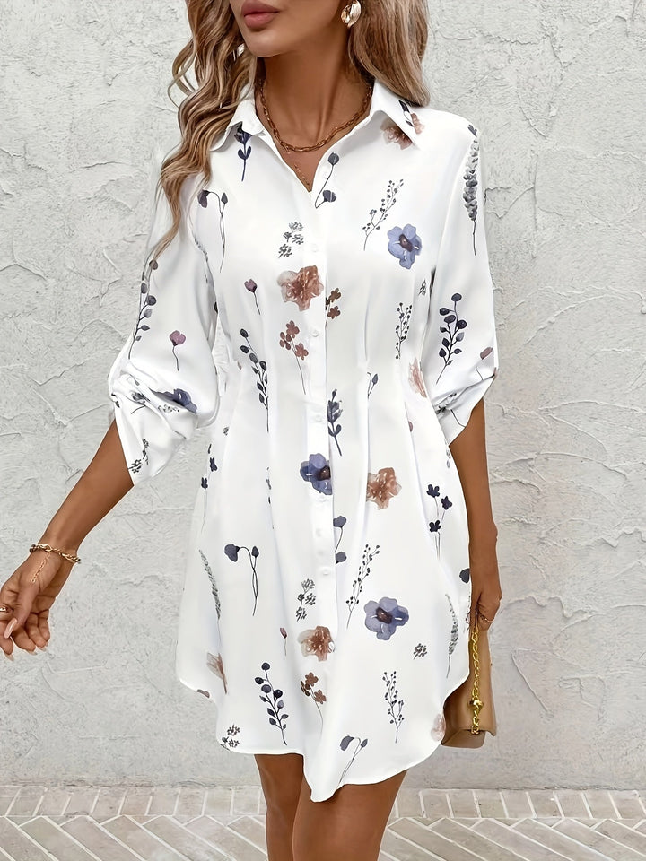Mayke™ | Elegant blomstret kjole