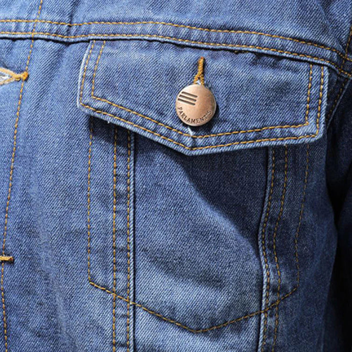Rune | Stilfuld Denim Jakke
