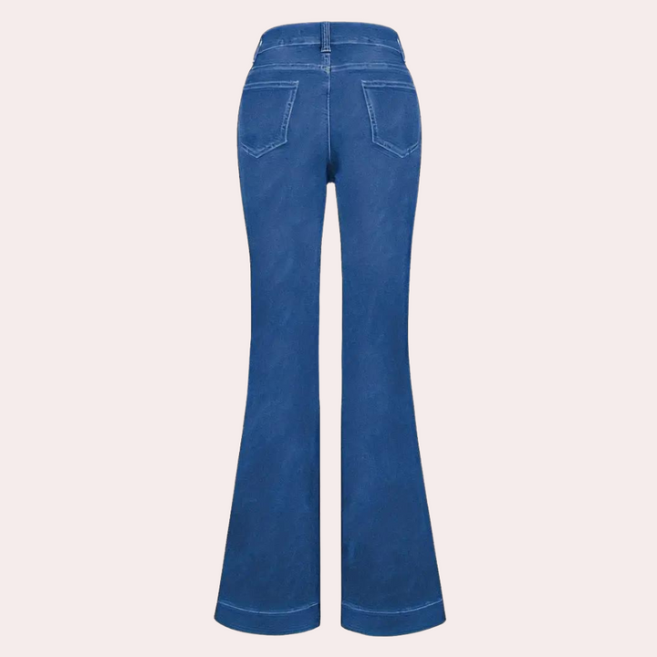 Abelone | Højtaljede Wide-Leg Bukser