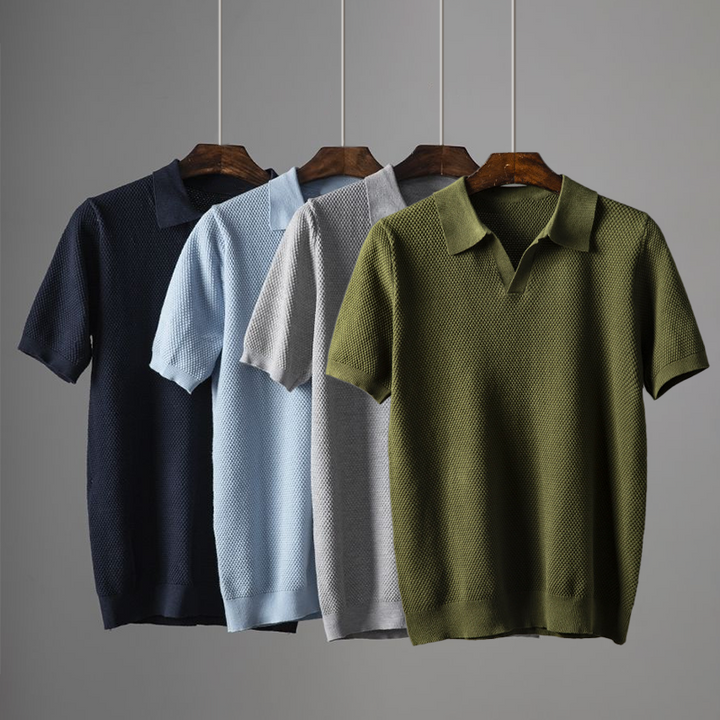 Ejner | Casual Kortærmet Polo Skjorte