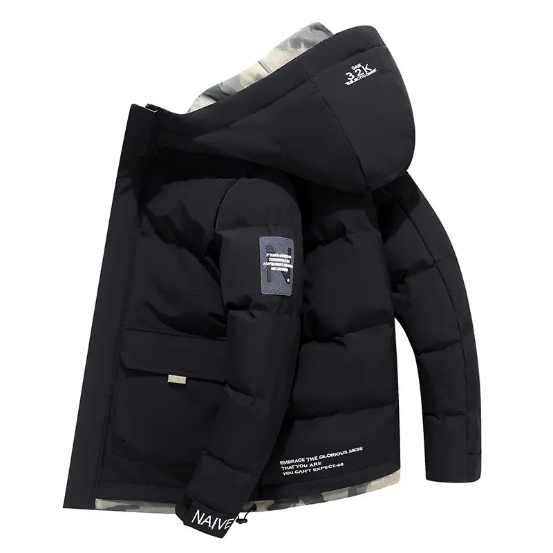 Margit | Stilfuld Vatteret Parka Jakke
