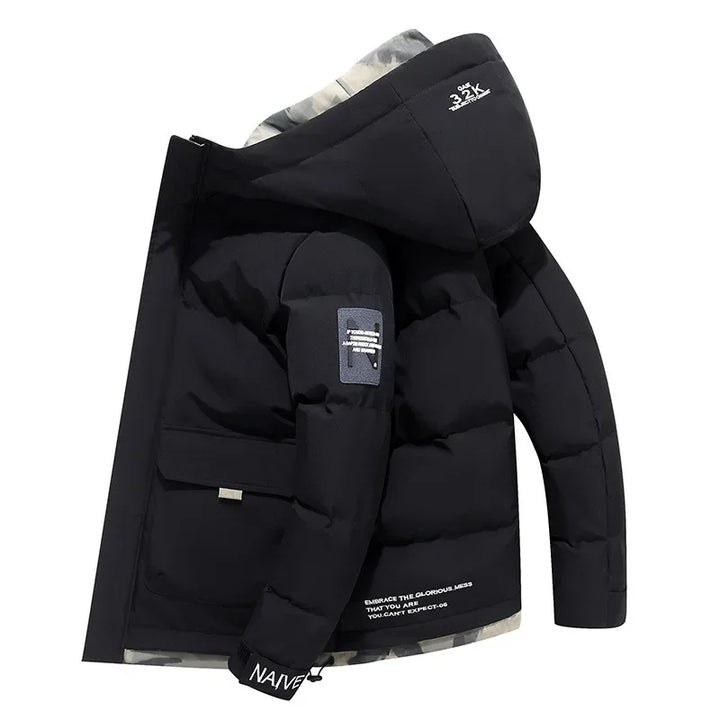 Margit | Stilfuld Vatteret Parka Jakke