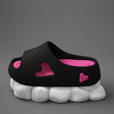 Hjerte Mig | Skybløde Flip Flops med Legende Hjerteform