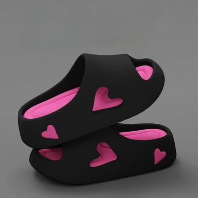 Hjerte Mig | Skybløde Flip Flops med Legende Hjerteform