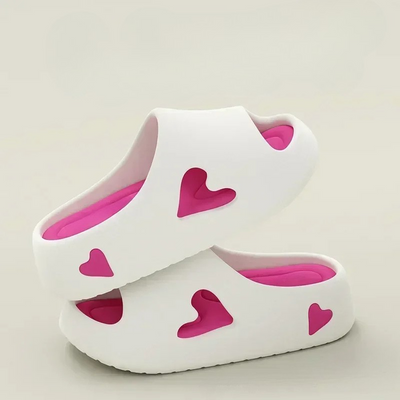 Hjerte Mig | Skybløde Flip Flops med Legende Hjerteform