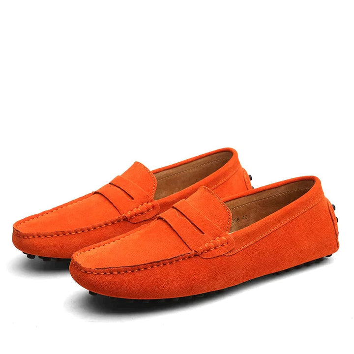 Jens™ | Stilfulde Ruskindsmokkasiner